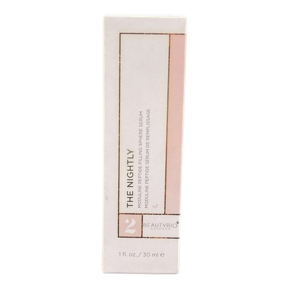 BeautyBio The Nightly Moduline Peptide Filling Sphere Serum 1 oz / 30 mL New